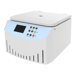 Benchtop centrifuge with 640 mL capacity