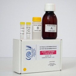 Kit enzymatique pour le dosage de l'acide L-lactique