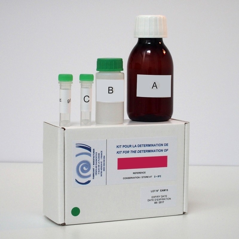 Enzymatic kit for determination of ethanol.