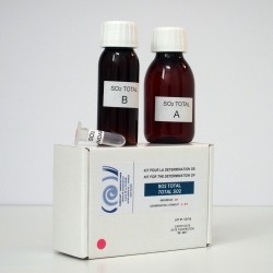 Kit colorimétrique pour le dosage du SO2 total