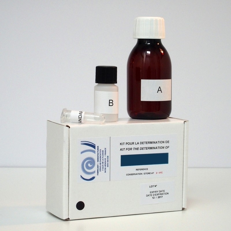 Kit colorimétrique pour le dosage des polyphénols